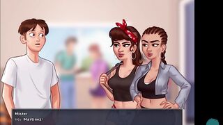 SUMMERTIME SAGA #42 • 2 19 year old latinas under the shower