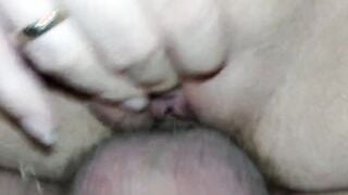 She jizzes when I cum into her