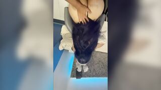 Hinata Hyuga is plowed by a big ebony penis clothed as a bunny chick