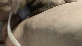 BBW plays with Apollo from Bad Dragon