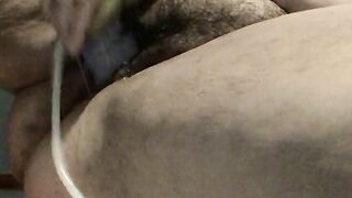 BBW plays with Apollo from Bad Dragon