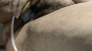 BBW plays with Apollo from Bad Dragon