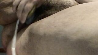 BBW plays with Apollo from Bad Dragon