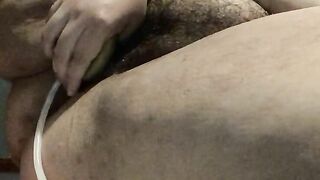 BBW plays with Apollo from Bad Dragon