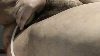 BBW plays with Apollo from Bad Dragon