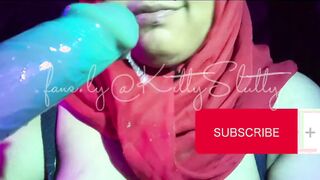 Hijab – sloppy fellatio
