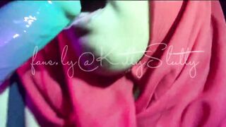 Hijab – sloppy fellatio