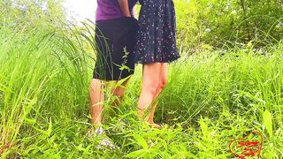 PLOWED BOMBSHELL INTO THE BOOTY INSIDE CITY PARK – MULTI CUM -SOboyandSOgirl