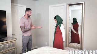 Shy But Curious Muslim Hijabi Hot Goldie Glock Plowed Her Professor