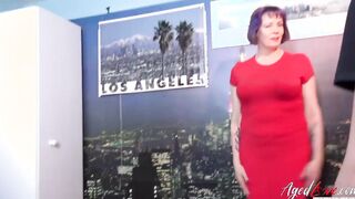 AgedLovE Penis Blowing and Tit Play inside hardcore vid