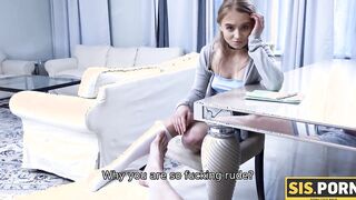 SISPORN. Inside exchange for homework skank chick has sex