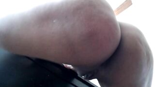 Black Kara Kiss Squatting over you