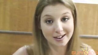 Outside Place Sex! Goddess Blonde Sunny Lane Bends Over Inside Hospital Room!
