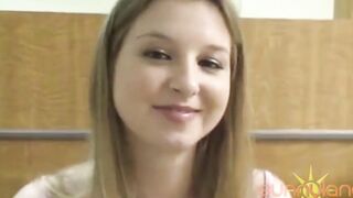 Outside Place Sex! Goddess Blonde Sunny Lane Bends Over Inside Hospital Room!