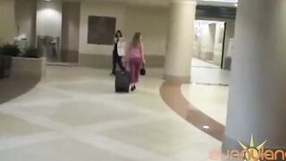 Outside Place Sex! Goddess Blonde Sunny Lane Bends Over Inside Hospital Room!
