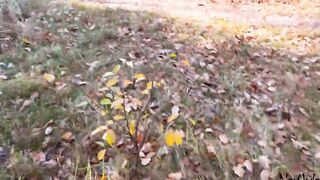 Amateur Outdoors Bj and Nude Walk – red haired fiance KleoModel