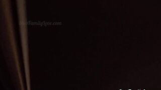 Stepdad spies on step-daughter masturbating then walks in the room and offer her dick for a very incredible oral sex