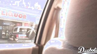 3 Way With Blonde & Dark Haired Swallowing Penis - Diabolic