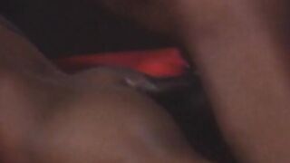 Turned On african bro gets his asshole licked from behind