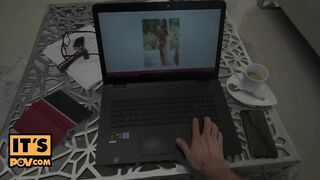 itsPOV - Vyvan Hill blonde cutie desperately fucks for money