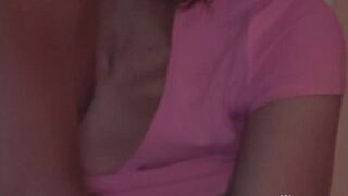 Step-Dad Demands me to nailed my step-sister Addison into front of him