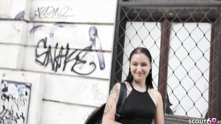 GERMAN SCOUT - TALL TATTOO 18 YO SHARLOTTE PICKUP AND BANGED