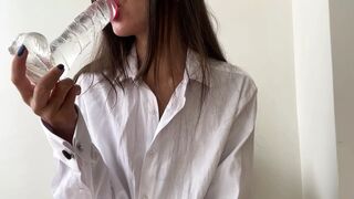 suck and nailed myself with a sex toy