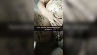 Cheating ex-wife is destroyed after cumshot gang bang! -MIlky Mari