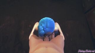 League of Legends Anime - Jinx Rough Sex (Uncensored) - Japanese chinese Manga cartoon game porn