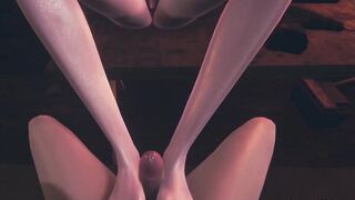 League of Legends Anime - Jinx Rough Sex (Uncensored) - Japanese chinese Manga cartoon game porn