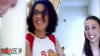Anal sex for Beauty french Cutie with long natural titted
