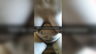 BBW Skank-fiance begs you for no-condom fucking - Milky Mari
