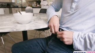 BrokenBabes - Red Head Penny Pax Gets Creamy Cummed