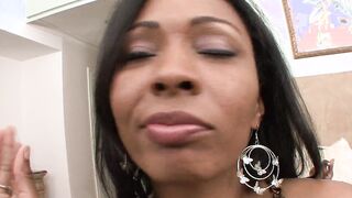 Ebony chick share ebony dick getting their vagina rammed