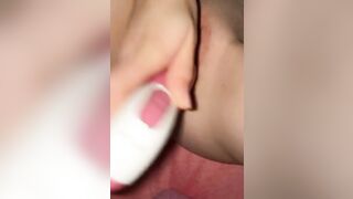 Amateure Small Tit 18 Year Old 18 yo+ Vagina cumming rough on tight Cunt