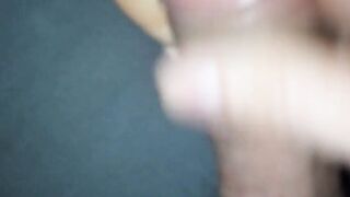 Boned her vagina and cum on her foot