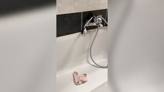 19 Yo Urinate peeing on slip homemade Clip