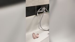 19 Yo Urinate peeing on slip homemade Clip
