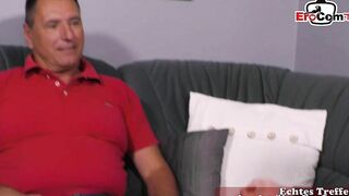 GERMAN ONLINE DATE - MEET AND BONED WITH BLONDE BITCH