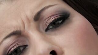 Karmella Sutra fucks herself with sex vibrators