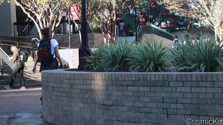 Voyeur College sluts no Lingerie Showing Off at Library