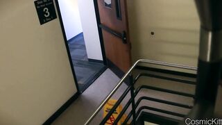 Voyeur College sluts no Lingerie Showing Off at Library