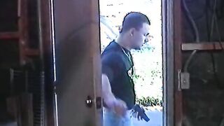 Big Tit blonde bends over and gets banged by cop while giving
