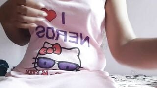 sexy Punjab Amature School Girl Play with Natural Boobs