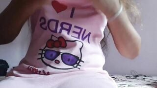 sexy Punjab Amature School Girl Play with Natural Boobs