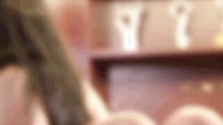 Petite babes into room blows soak twat inside room and loves it