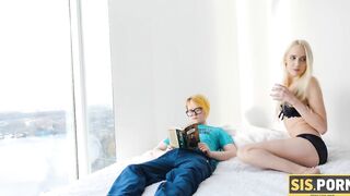 SISPORN. Bae wakes up stepbrother and they have taboo sex