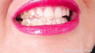 Sharpest teeth Insane close up #12