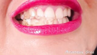 Sharpest teeth Insane close up #12