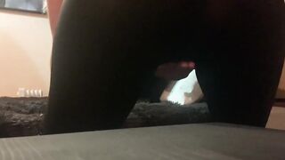 incredible sexy woman into hot legends masturbates
